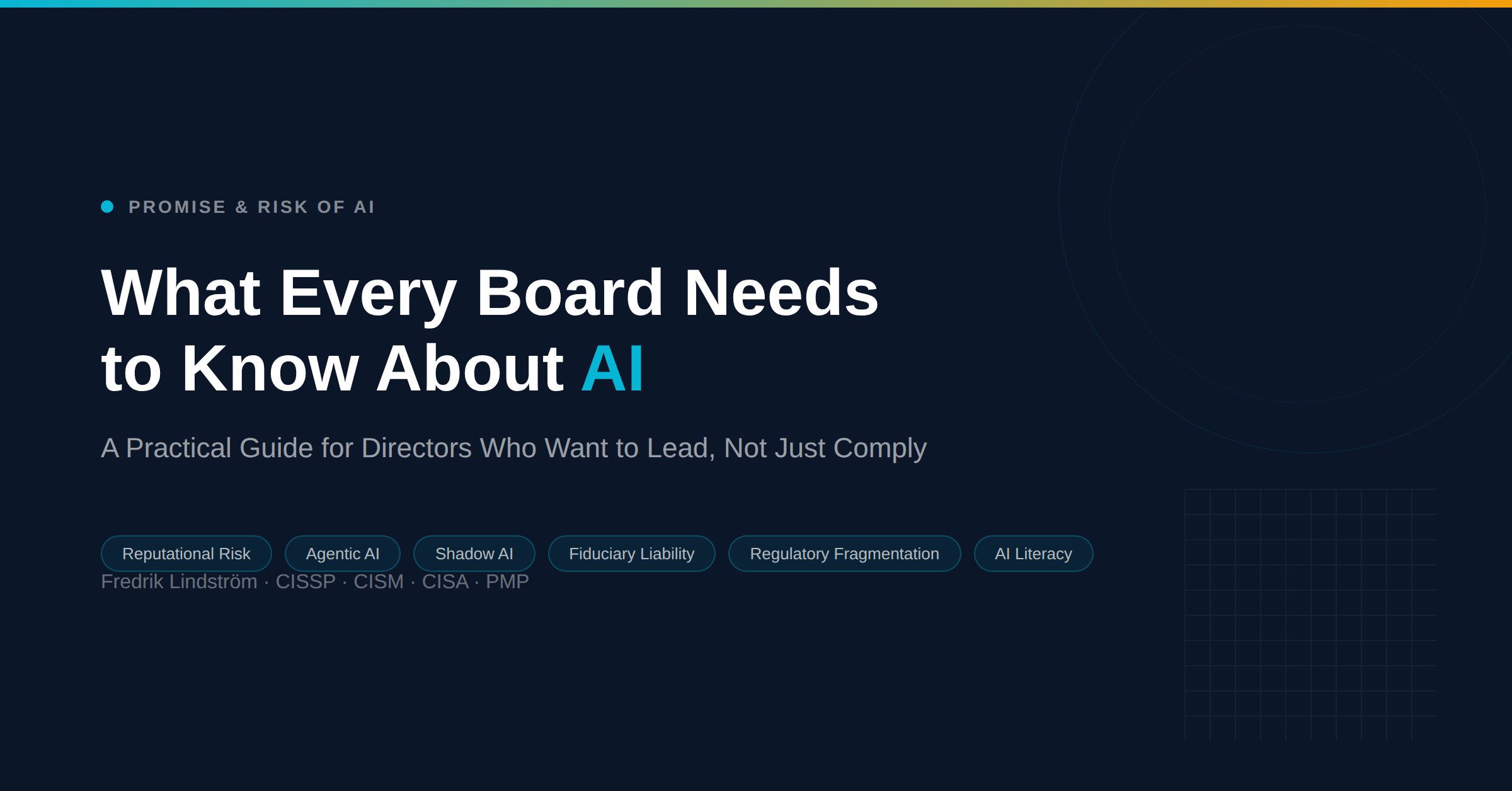 Hero graphic — What every board needs to know about AI